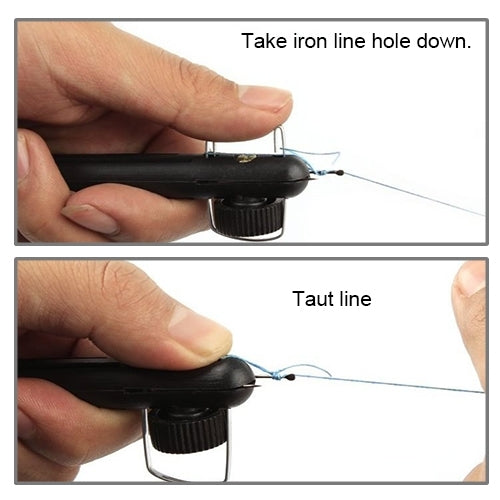 Fishing Line String Knotter Fishing Hook Tie Device Manual Knot Tying Tool - Fishing Hooks by PMC TechLife | Online Shopping South Africa | PMC TechLife