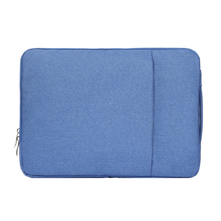 13.3 inch Universal Fashion Soft Laptop Denim Bags Portable Zipper Notebook Laptop Case Pouch for MacBook Air / Pro, Lenovo and other Laptops, Size: 35.5x26.5x2cm (Blue) - 13.3 inch by PMC TechLife | Online Shopping South Africa | PMC TechLife | Buy Now Pay Later Mobicred