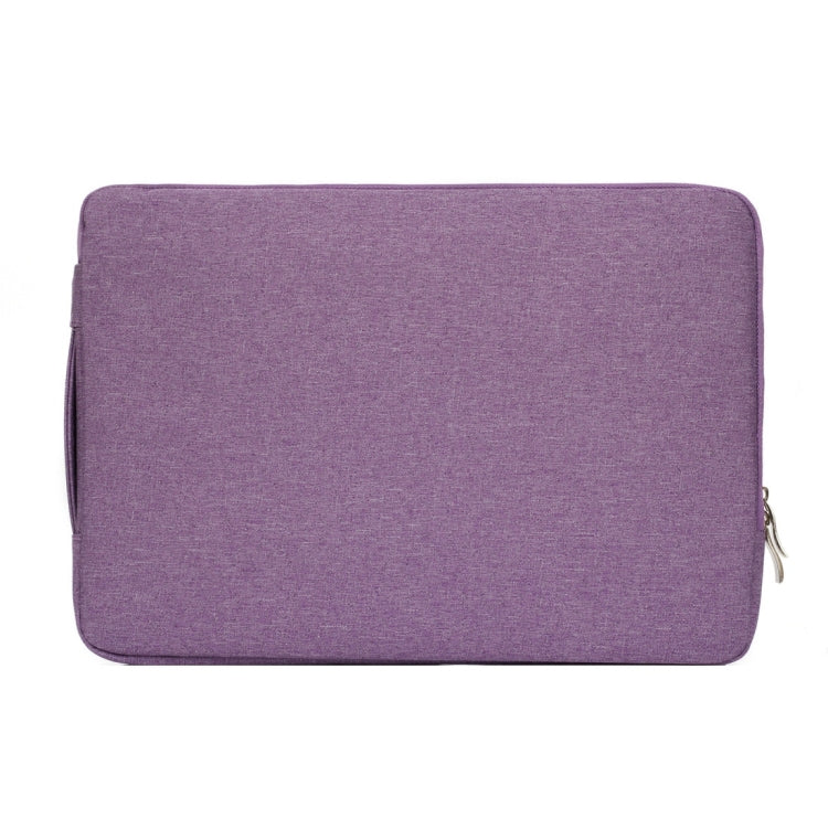 13.3 inch Universal Fashion Soft Laptop Denim Bags Portable Zipper Notebook Laptop Case Pouch for MacBook Air / Pro, Lenovo and other Laptops, Size: 35.5x26.5x2cm (Purple) - 13.3 inch by PMC TechLife | Online Shopping South Africa | PMC TechLife | Buy Now Pay Later Mobicred