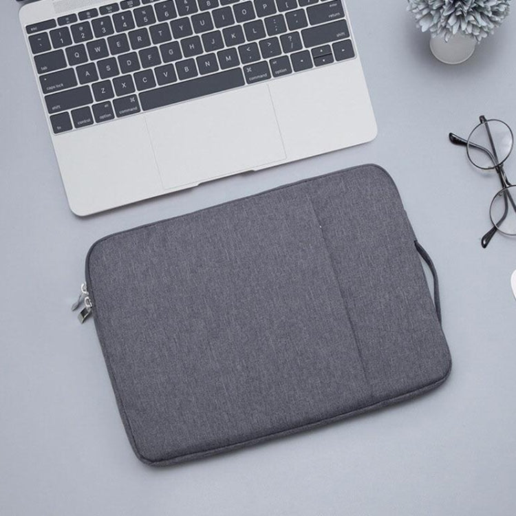 15.4 inch Universal Fashion Soft Laptop Denim Bags Portable Zipper Notebook Laptop Case Pouch for MacBook Air / Pro, Lenovo and other Laptops, Size: 39.2x28.5x2cm (Dark Blue) - 15 inch by PMC TechLife | Online Shopping South Africa | PMC TechLife | Buy Now Pay Later Mobicred