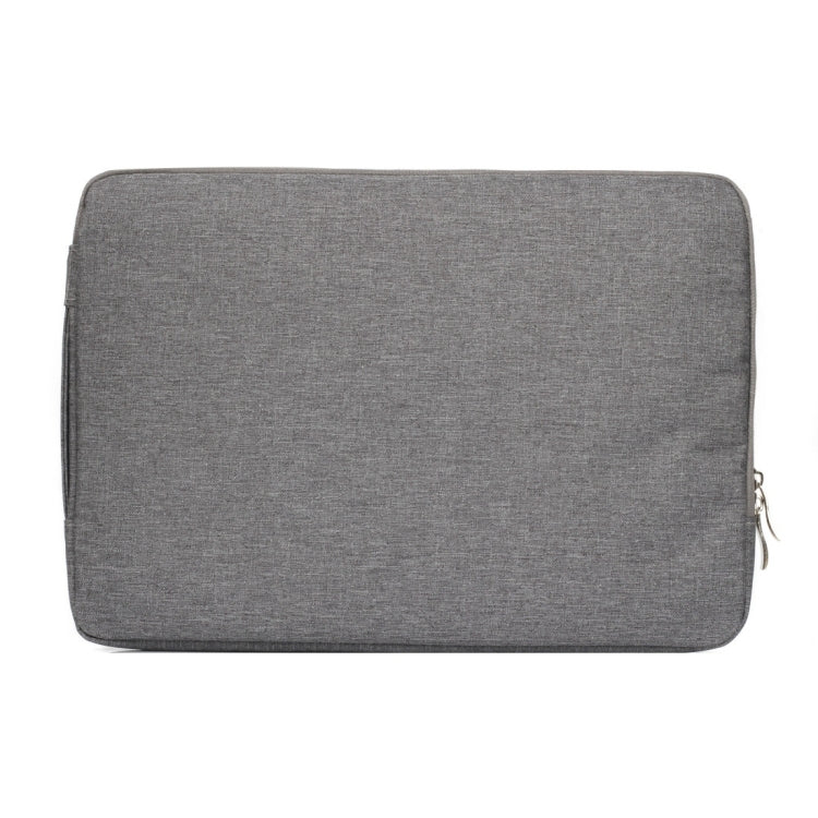 15.4 inch Universal Fashion Soft Laptop Denim Bags Portable Zipper Notebook Laptop Case Pouch for MacBook Air / Pro, Lenovo and other Laptops, Size: 39.2x28.5x2cm (Grey) - 15 inch by PMC TechLife | Online Shopping South Africa | PMC TechLife | Buy Now Pay Later Mobicred
