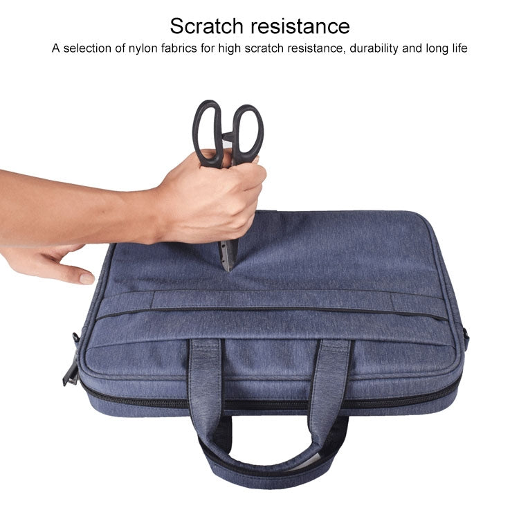 DJ03 Waterproof Anti-scratch Anti-theft One-shoulder Handbag for 15.6 inch Laptops, with Suitcase Belt(Black) - free shipping - PMC Jewellery - Order now!