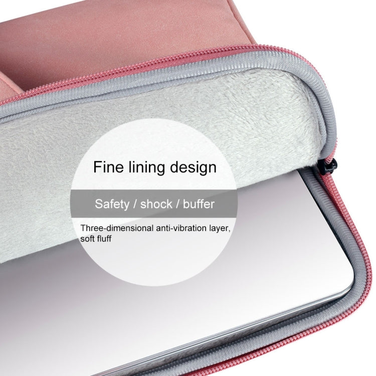 ST06 Waterproof PU Leather Zipper Hidden Portable Strap One-shoulder Handbag for 13.3 inch Laptops, with Suitcase Belt(Dark Gray) - 13.3 inch by PMC TechLife | Online Shopping South Africa | PMC TechLife | Buy Now Pay Later Mobicred