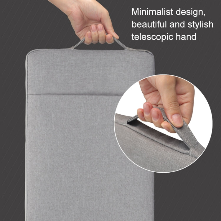 POFOKO C210 14 inch Denim Business Laptop Liner Bag(Black) - 14.1 inch by POFOKO | Online Shopping South Africa | PMC TechLife | Buy Now Pay Later Mobicred