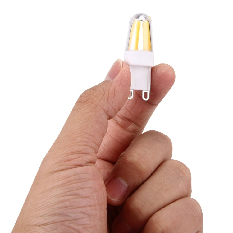 2W Filament Light Bulb , G9 PC Material Dimmable 4 LED for Halls, AC 220-240V(Warm White) - LED Blubs & Tubes by PMc TechLife | Online Shopping South Africa | PMc TechLife | Buy Now Pay Later Mobicred