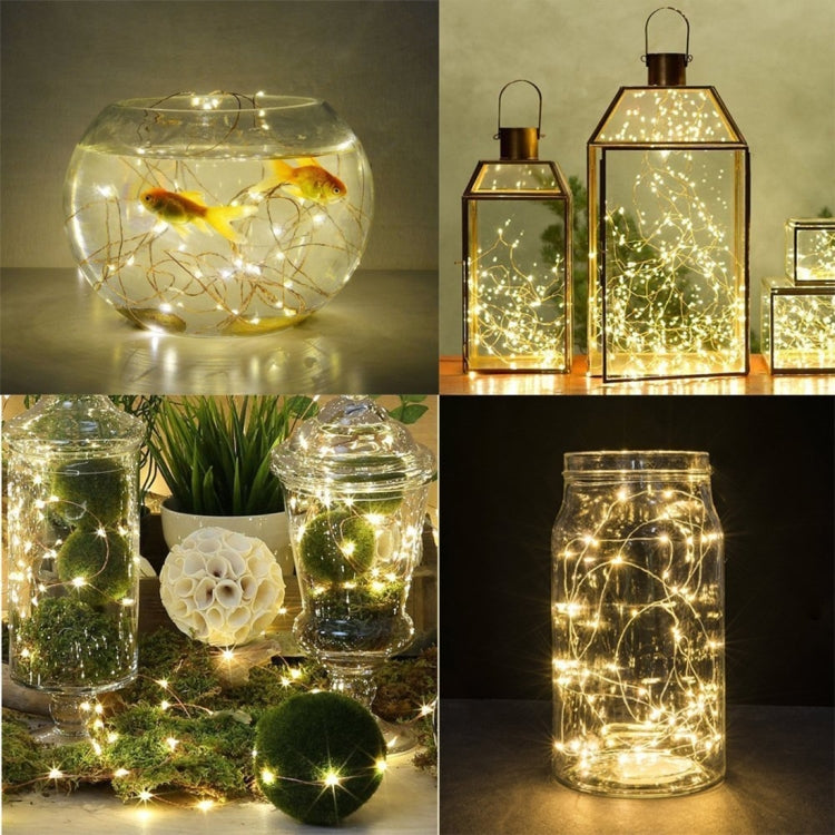 6 PCS Waterproof Warm White Light Copper Wire Starry String Light , 20 LEDs 2700-2900K Rope Fairy Light For Party / Holiday, Length: 2m, DC 6V - Holiday Lights by PMC TechLife | Online Shopping South Africa | PMC TechLife | Buy Now Pay Later Mobicred