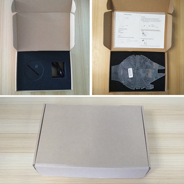 Christmas Tree Shape 3D Colorful LED Vision Light Table Lamp, 16 Colors Remote Control Version - Novelty Lighting by PMC TechLife | Online Shopping South Africa | PMC TechLife | Buy Now Pay Later Mobicred