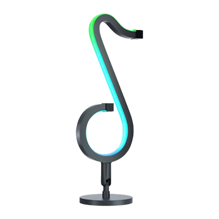 Home RGB Illusory Color Musical Note Light Desk Lamp - Desk Lamps by PMc TechLife | Online Shopping South Africa | PMc TechLife | Buy Now Pay Later Mobicred