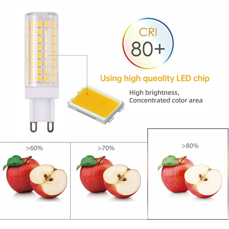 G9 102 LEDs SMD 2835 2800-3200K LED Corn Light, AC 220V (Warm White) - LED Blubs & Tubes by PMc TechLife | Online Shopping South Africa | PMc TechLife | Buy Now Pay Later Mobicred