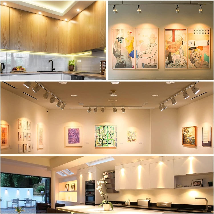 MR16-N6LED 5W 2835COB LED Spotlight, AC/DC12V (Warm White) - LED Blubs & Tubes by PMc TechLife | Online Shopping South Africa | PMc TechLife | Buy Now Pay Later Mobicred