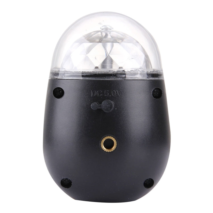 3W Mini 3ATM  water resistant  Rotating Magic Ball LED Stage Light, with Bicycle Mount - free shipping - PMc TechLife - Order now!