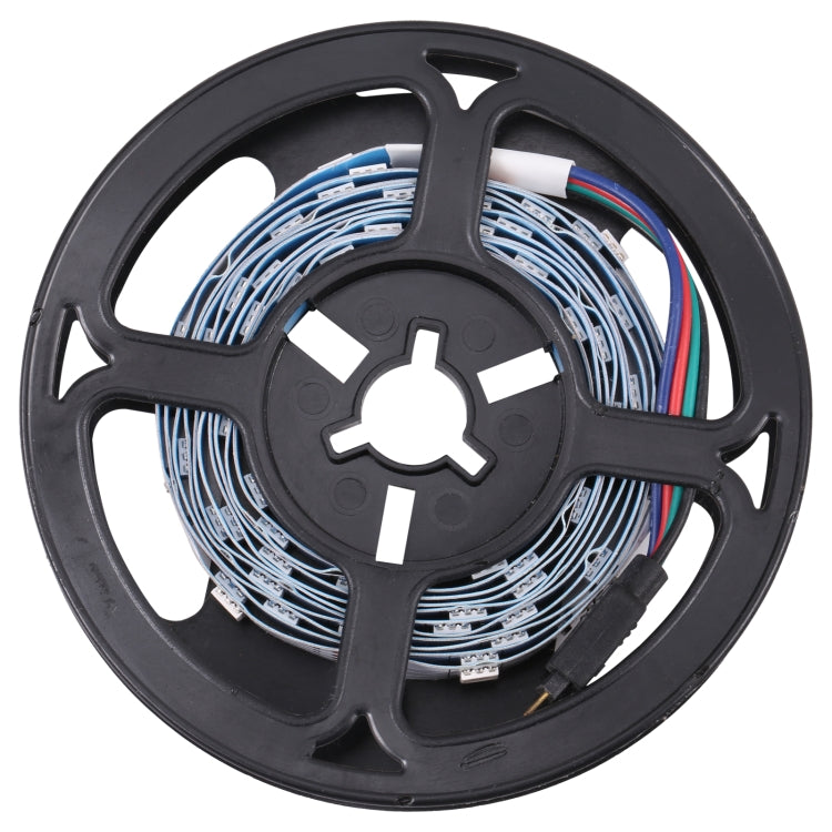Bare Board 5050 SMD RGB LED Rope Light, 30 LED/m, Length: 2m, 12V 2A 100-240V, with 24-key Remote Control(EU Plug) - free shipping - PMC TechLife - Order now!