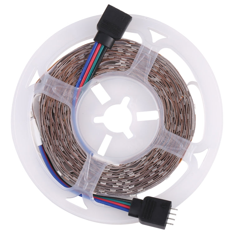 Bare Board 2835 SMD RGB LED Rope Light, 60 LED/m, Length: 5m, 12V 2A 100-240V, with 24-key Remote Control(AU Plug) - Bare Board Light by PMC TechLife | Online Shopping South Africa | PMC TechLife | Buy Now Pay Later Mobicred