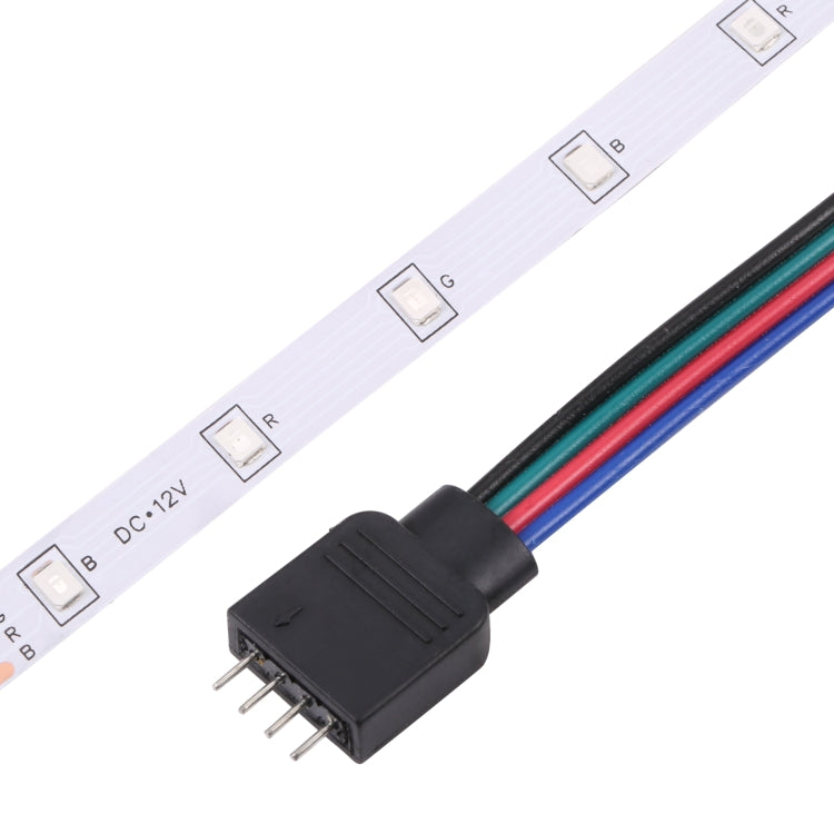 Bare Board 2835 SMD RGB LED Rope Light, 60 LED/m, Length: 5m, 12V 2A 100-240V, with 24-key Remote Control(AU Plug) - Bare Board Light by PMC TechLife | Online Shopping South Africa | PMC TechLife | Buy Now Pay Later Mobicred
