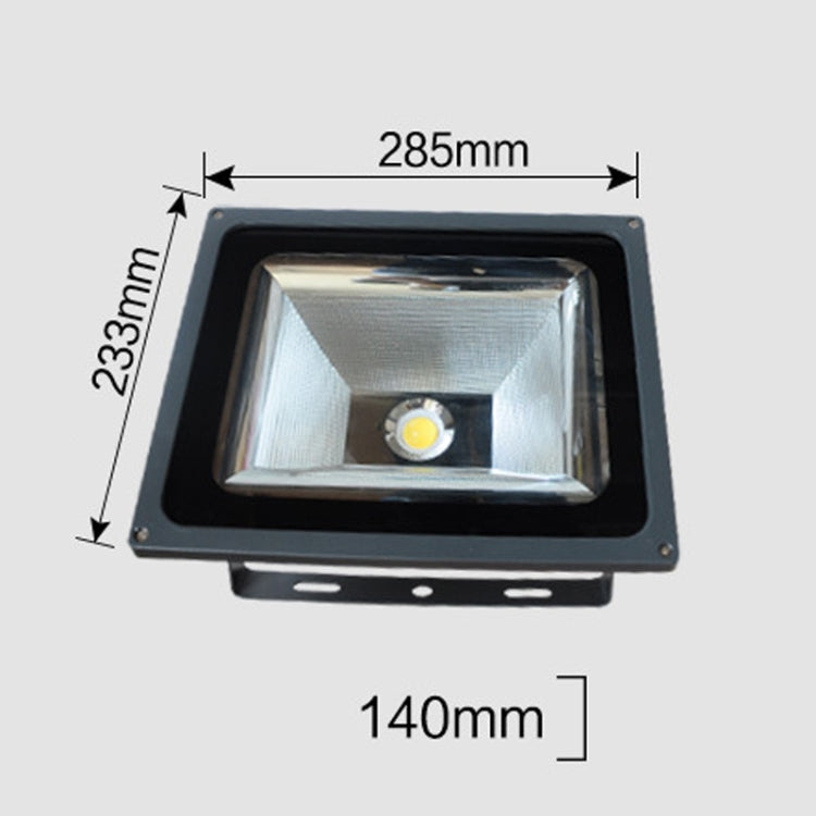 100W LED Engineering Projection Light IP65 Waterproof Turtle Shell Lamp Outdoor Spotlight, White Light - Floodlights by PMc TechLife | Online Shopping South Africa | PMc TechLife | Buy Now Pay Later Mobicred