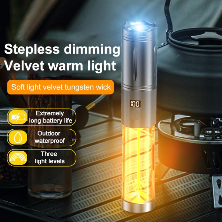 KXK-606 15W Camping Flashlight Rechargeable Emergency Light - Camping Lighting by PMc TechLife | Online Shopping South Africa | PMc TechLife | Buy Now Pay Later Mobicred