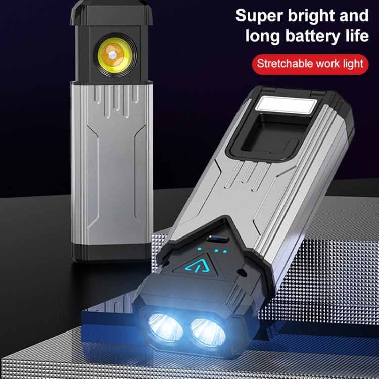 KXK-886 IP44 Waterproof Work Light 3 Color Temperature COB Emergency Flashlight - LED Flashlight by PMc TechLife | Online Shopping South Africa | PMc TechLife | Buy Now Pay Later Mobicred