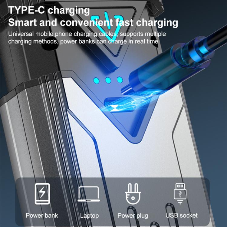 KXK-886 IP44 Waterproof Work Light 3 Color Temperature COB Emergency Flashlight - LED Flashlight by PMc TechLife | Online Shopping South Africa | PMc TechLife | Buy Now Pay Later Mobicred