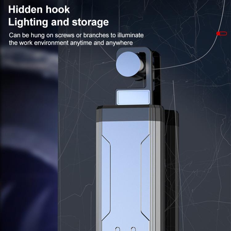 KXK-886 IP44 Waterproof Work Light 3 Color Temperature COB Emergency Flashlight - LED Flashlight by PMc TechLife | Online Shopping South Africa | PMc TechLife | Buy Now Pay Later Mobicred