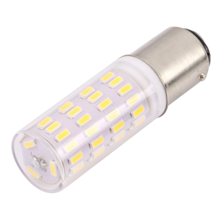 BA15D 63 LEDs SMD 4014 6500K Energy Saving LED Corn Light, AC / DC 12-24V (White Light) - LED Blubs & Tubes by PMC TechLife | Online Shopping South Africa | PMC TechLife