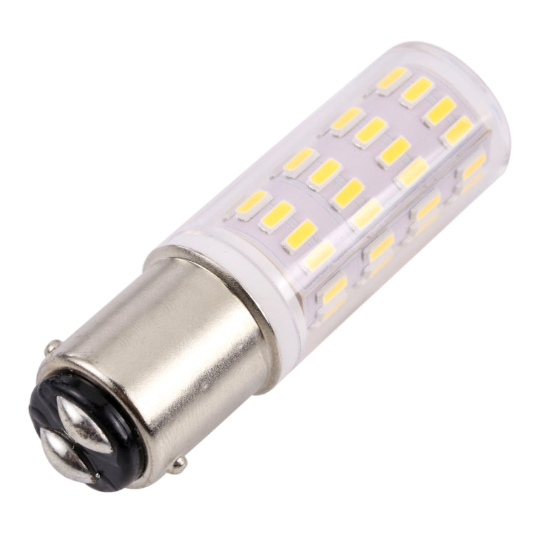 BA15D 63 LEDs SMD 4014 6500K Energy Saving LED Corn Light, AC / DC 12-24V (White Light) - LED Blubs & Tubes by PMC TechLife | Online Shopping South Africa | PMC TechLife