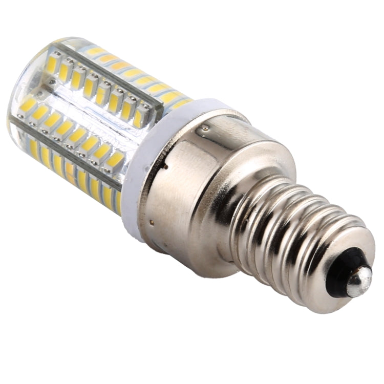 E12 SMD 3014 64 LEDs Dimmable LED Corn Light, AC 220V (White Light) - LED Blubs & Tubes by PMC TechLife | Online Shopping South Africa | PMC TechLife