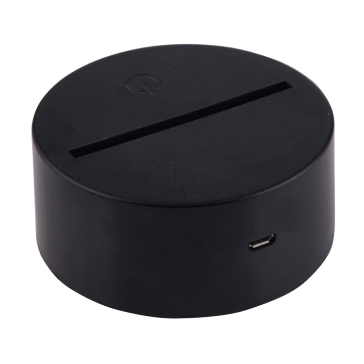 America Globe Style 3D Touch Switch Control LED Light , 7 Colour Discoloration Creative Visual Stereo Lamp Desk Lamp Night Light - Novelty Lighting by PMC TechLife | Online Shopping South Africa | PMC TechLife | Buy Now Pay Later Mobicred