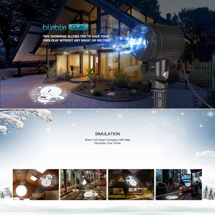 Blinblin CPS-L101 2W IP65 Waterproof White Light ABS Shell Landscape Light, Single Pattern Outdoor Lawn Lamp - Street Lights by PMc TechLife | Online Shopping South Africa | PMc TechLife | Buy Now Pay Later Mobicred