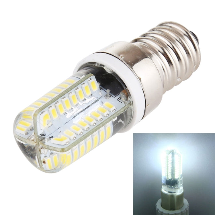 E14 SMD 3014 64 LEDs Dimmable LED Corn Light, AC 220V (White Light) - LED Blubs & Tubes by PMc TechLife | Online Shopping South Africa | PMc TechLife | Buy Now Pay Later Mobicred