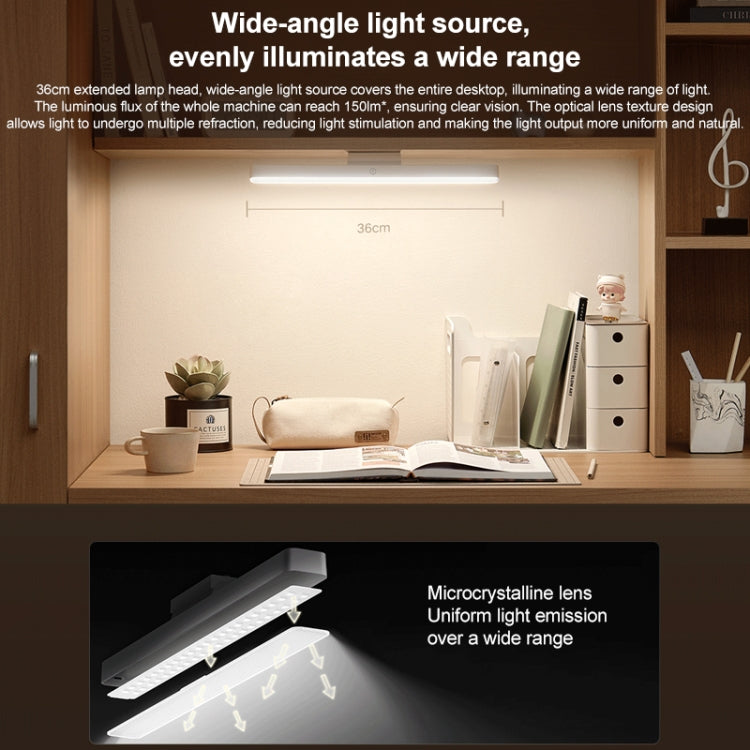 Original Xiaomi Mijia Magnetic Reading Lamp 2000mAh Type-C Rechargeable LED Desk Lamp - free shipping - PMC TechLife - Order now!