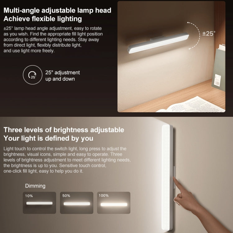 Original Xiaomi Mijia Magnetic Reading Lamp 2000mAh Type-C Rechargeable LED Desk Lamp - free shipping - PMC TechLife - Order now!