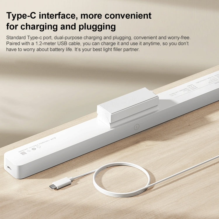 Original Xiaomi Mijia Magnetic Reading Lamp 2000mAh Type-C Rechargeable LED Desk Lamp - free shipping - PMC TechLife - Order now!