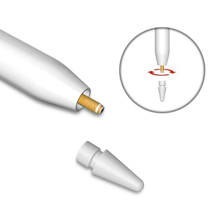 Replacement Pencil Tips for Apple Pencil 1 / 2(Black) - Pencil Accessories by PMC Jewellery | Online Shopping South Africa | PMC Jewellery | Buy Now Pay Later Mobicred