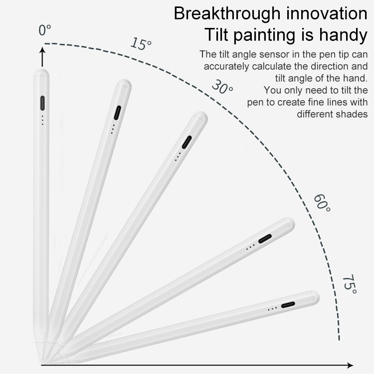 Magnetic Anti-mistouch Tilting Pressure Sensitive Capacitance Stylus for iPad - Stylus Pen by PMc TechLife | Online Shopping South Africa | PMc TechLife | Buy Now Pay Later Mobicred