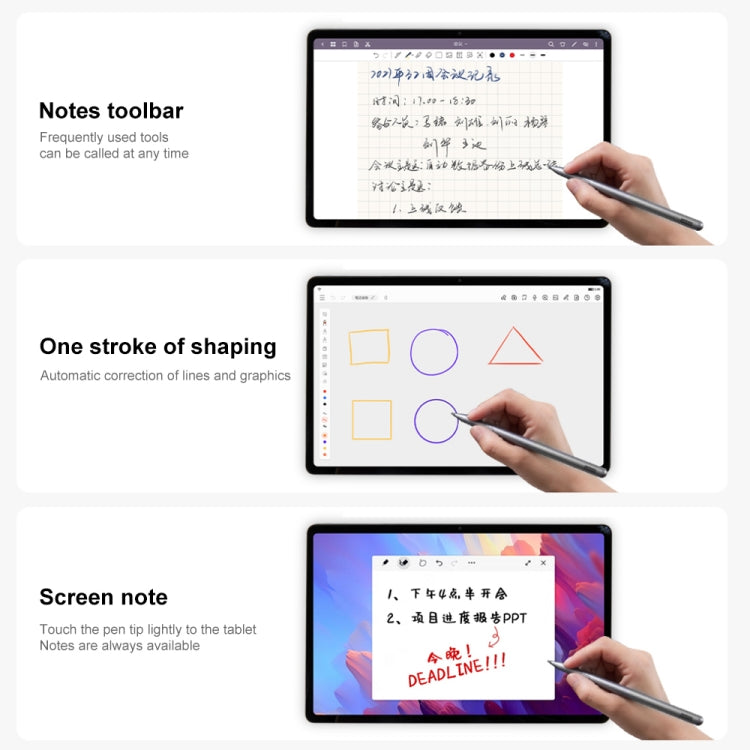 Original Lenovo Capacitive Stylus Pen for LEGION Y700 2023 / XiaoXin Learning Tablet / Pad 2024 - free shipping - PMC TechLife - Order now!