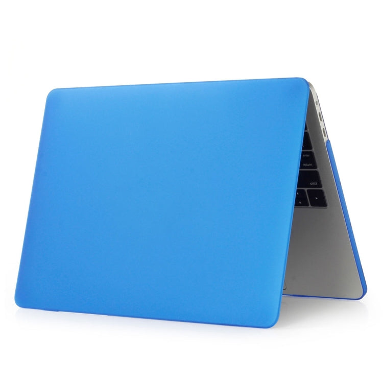 ENKAY Hat-Prince 2 in 1 Frosted Hard Shell Plastic Protective Case + Europe Version Ultra-thin TPU Keyboard Protector Cover for 2016 MacBook Pro 13.3 Inch with Touch Bar (A1706)(Dark Blue) - free shipping - PMC Jewellery - Order now!