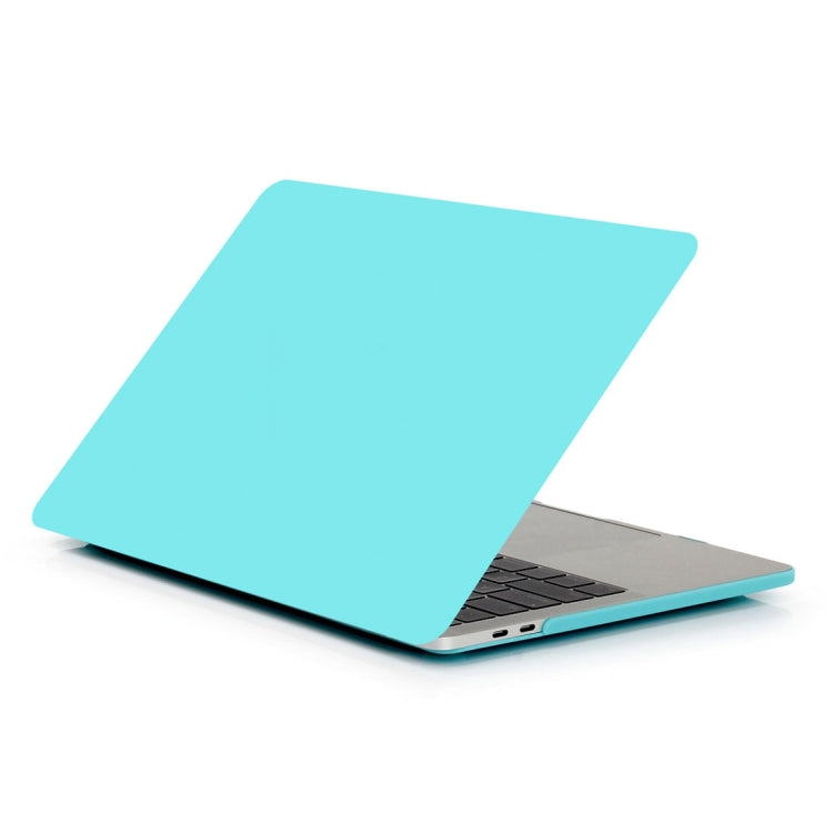 ENKAY Hat-Prince 2 in 1 Frosted Hard Shell Plastic Protective Case + Europe Version Ultra-thin TPU Keyboard Protector Cover for 2016 MacBook Pro 13.3 Inch with Touch Bar (A1706) (Blue) - free shipping - PMC Jewellery - Order now!