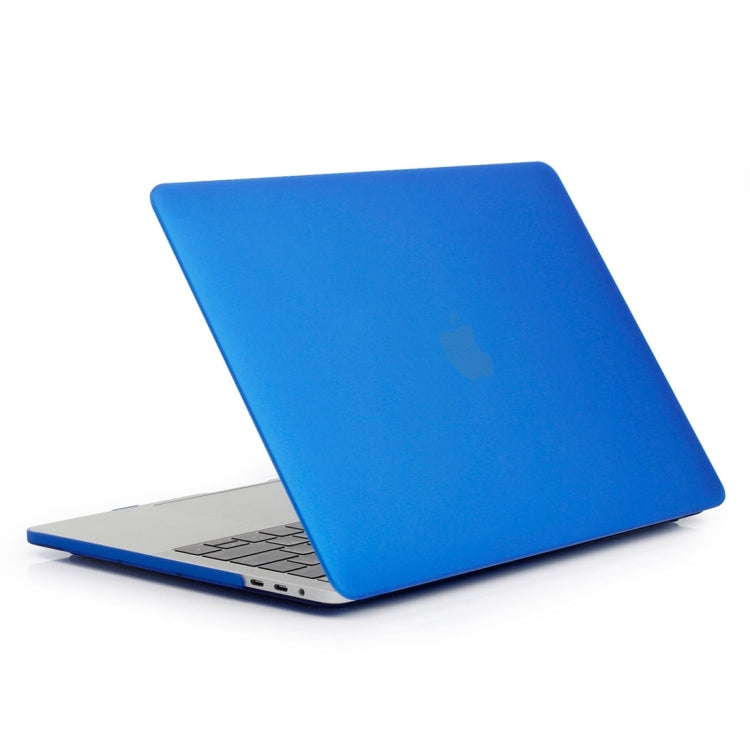 ENKAY Hat-Prince 2 in 1 Frosted Hard Shell Plastic Protective Case + Europe Version Ultra-thin TPU Keyboard Protector Cover for 2016 MacBook Pro 13.3 Inch without Touch Bar (A1708) (Dark Blue) - free shipping - PMC Jewellery - Order now!