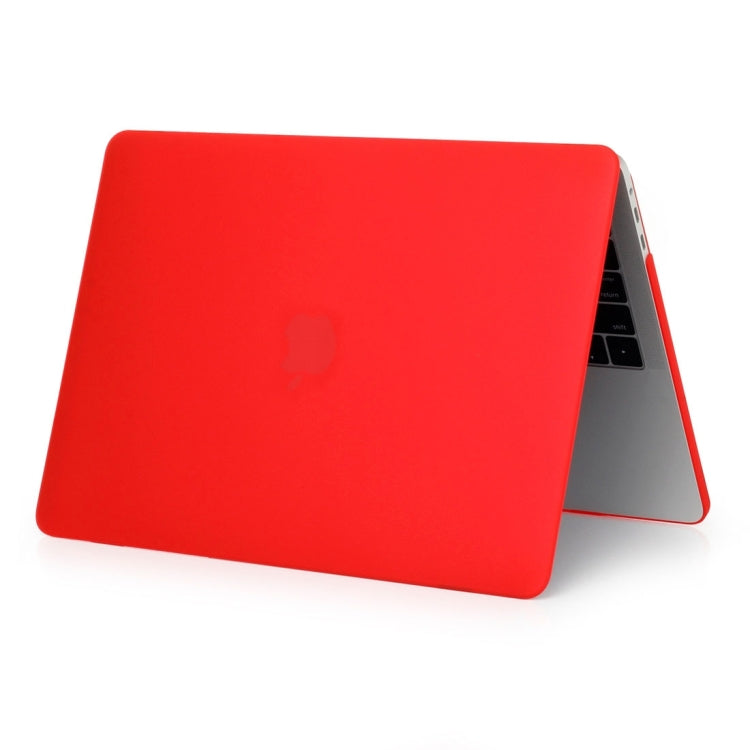 ENKAY Hat-Prince 2 in 1 Frosted Hard Shell Plastic Protective Case + Europe Version Ultra-thin TPU Keyboard Protector Cover for 2016 MacBook Pro 13.3 Inch without Touch Bar (A1708) (Red) - free shipping - PMC Jewellery - Order now!