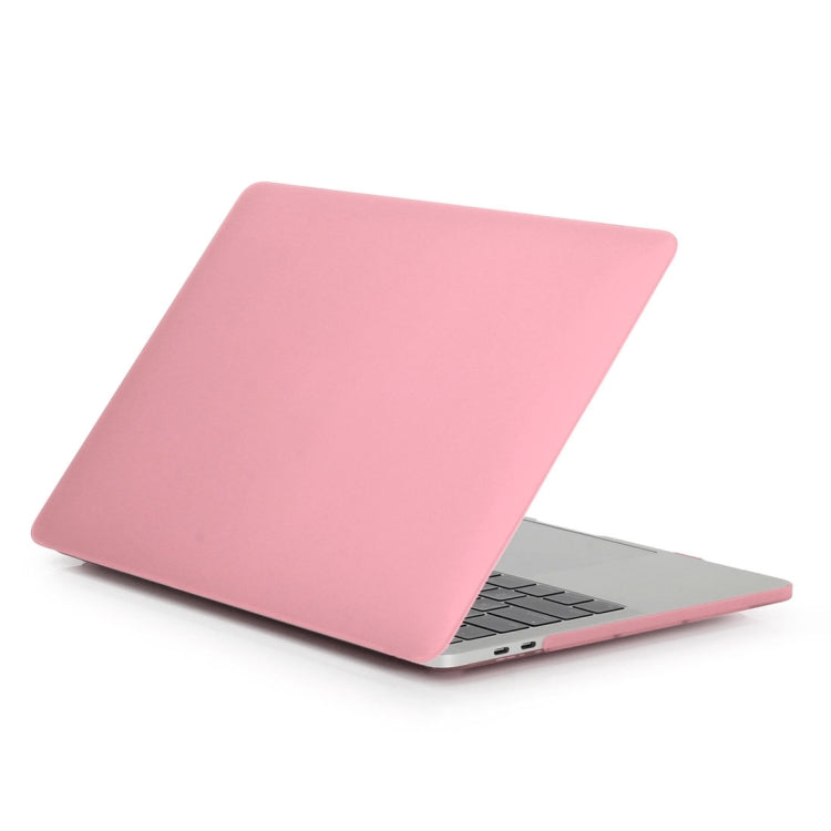 ENKAY Hat-Prince 2 in 1 Frosted Hard Shell Plastic Protective Case + Europe Version Ultra-thin TPU Keyboard Protector Cover for 2016 MacBook Pro 15.4 Inch with Touch Bar (A1707) (Pink) - free shipping - PMC Jewellery - Order now!