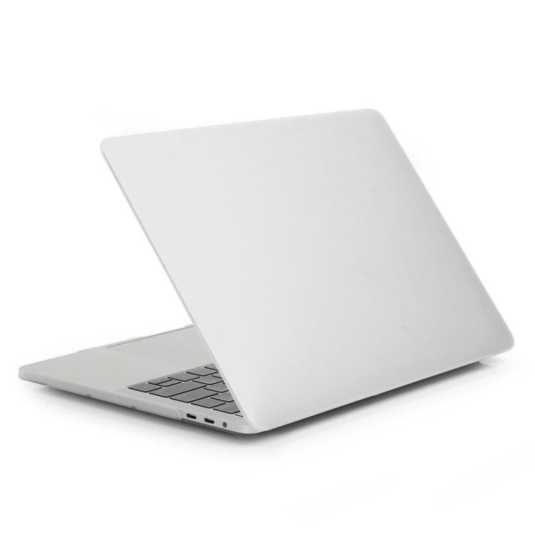 ENKAY Hat-Prince 2 in 1 Frosted Hard Shell Plastic Protective Case + Europe Version Ultra-thin TPU Keyboard Protector Cover for 2016 MacBook Pro 15.4 Inch with Touch Bar (A1707) (White) - free shipping - PMC Jewellery - Order now!