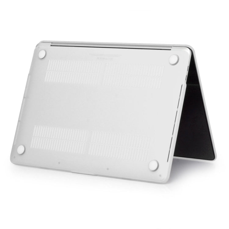 ENKAY Hat-Prince 2 in 1 Frosted Hard Shell Plastic Protective Case + Europe Version Ultra-thin TPU Keyboard Protector Cover for 2016 MacBook Pro 15.4 Inch with Touch Bar (A1707) (White) - free shipping - PMC Jewellery - Order now!