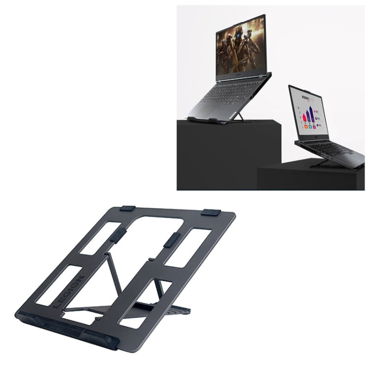 Lenovo Z2 Legion Gears Aluminum Alloy Notebook Laptop Desktop Heat Radiation Holder Cooling Bracket (Grey) - free shipping - PMC Jewellery - Order now!