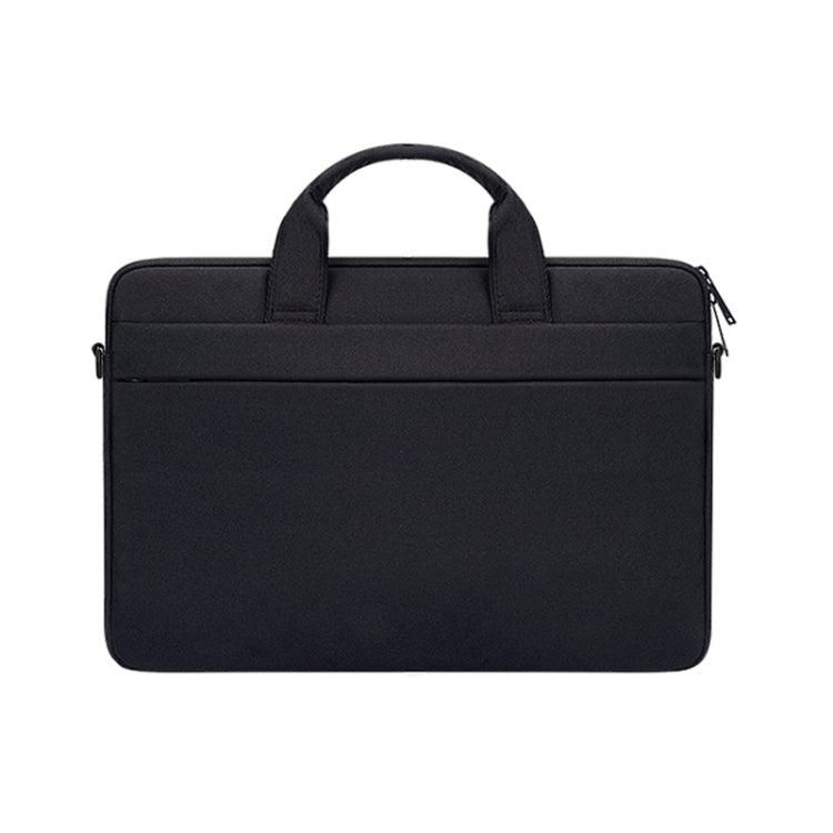 ST03S 14.1 inch Double Side Pockets Wearable Oxford Cloth Soft Handle Portable Laptop Tablet Bag(Black) - 14.1 inch by PMC TechLife | Online Shopping South Africa | PMC TechLife | Buy Now Pay Later Mobicred