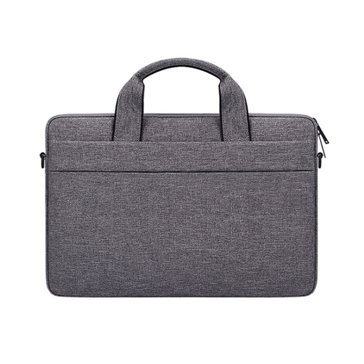 ST03S 14.1 inch Double Side Pockets Wearable Oxford Cloth Soft Handle Portable Laptop Tablet Bag(Deep Space Gray) - 14.1 inch by PMC TechLife | Online Shopping South Africa | PMC TechLife | Buy Now Pay Later Mobicred