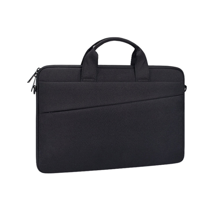 ST03S 15.6 inch Universal Double Side Pockets Wearable Oxford Cloth Soft Handle Portable Laptop Tablet Bag(Black) - 15.6 - 17 inch by PMC TechLife | Online Shopping South Africa | PMC TechLife | Buy Now Pay Later Mobicred