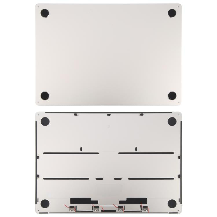 For MacBook Air M3 15 inch A3114 2024 EMC8612 Computer Case Bottom Cover (Starlight) - Bottom Cover by PMc TechLife | Online Shopping South Africa | PMc TechLife | Buy Now Pay Later Mobicred