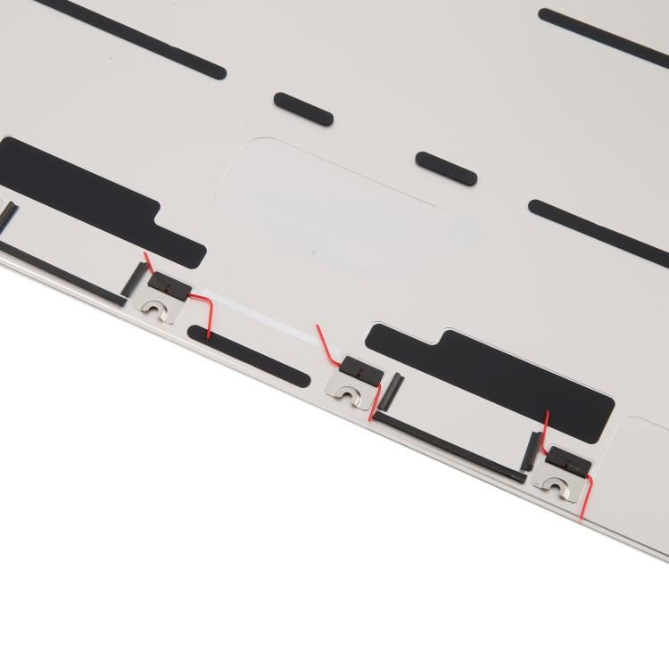 For MacBook Air M3 15 inch A3114 2024 EMC8612 Computer Case Bottom Cover (Starlight) - Bottom Cover by PMc TechLife | Online Shopping South Africa | PMc TechLife | Buy Now Pay Later Mobicred