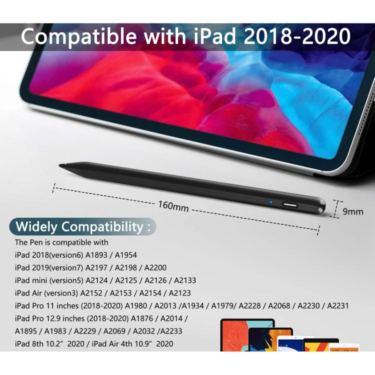 YP0016 Anti-mistouch Magnetic Capacitive Stylus Pen for iPad (White) - Stylus Pen by PMC TechLife | Online Shopping South Africa | PMC TechLife | Buy Now Pay Later Mobicred