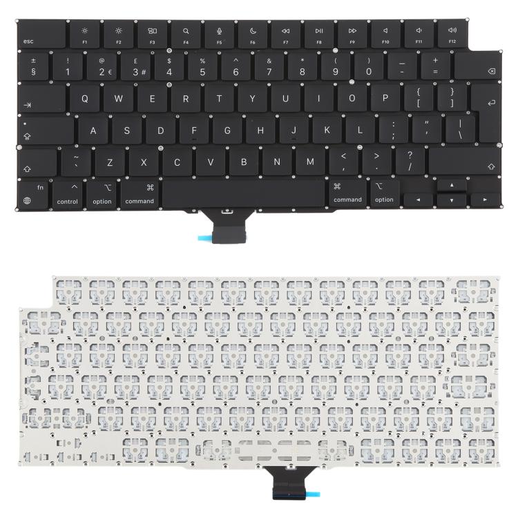 For Macbook Pro 14 / 16 A2485 A2442 A2779 A2780 A2918 A2991 A2992 UK Version Keyboard - Keyboard by PMC TechLife | Online Shopping South Africa | PMC TechLife | Buy Now Pay Later Mobicred